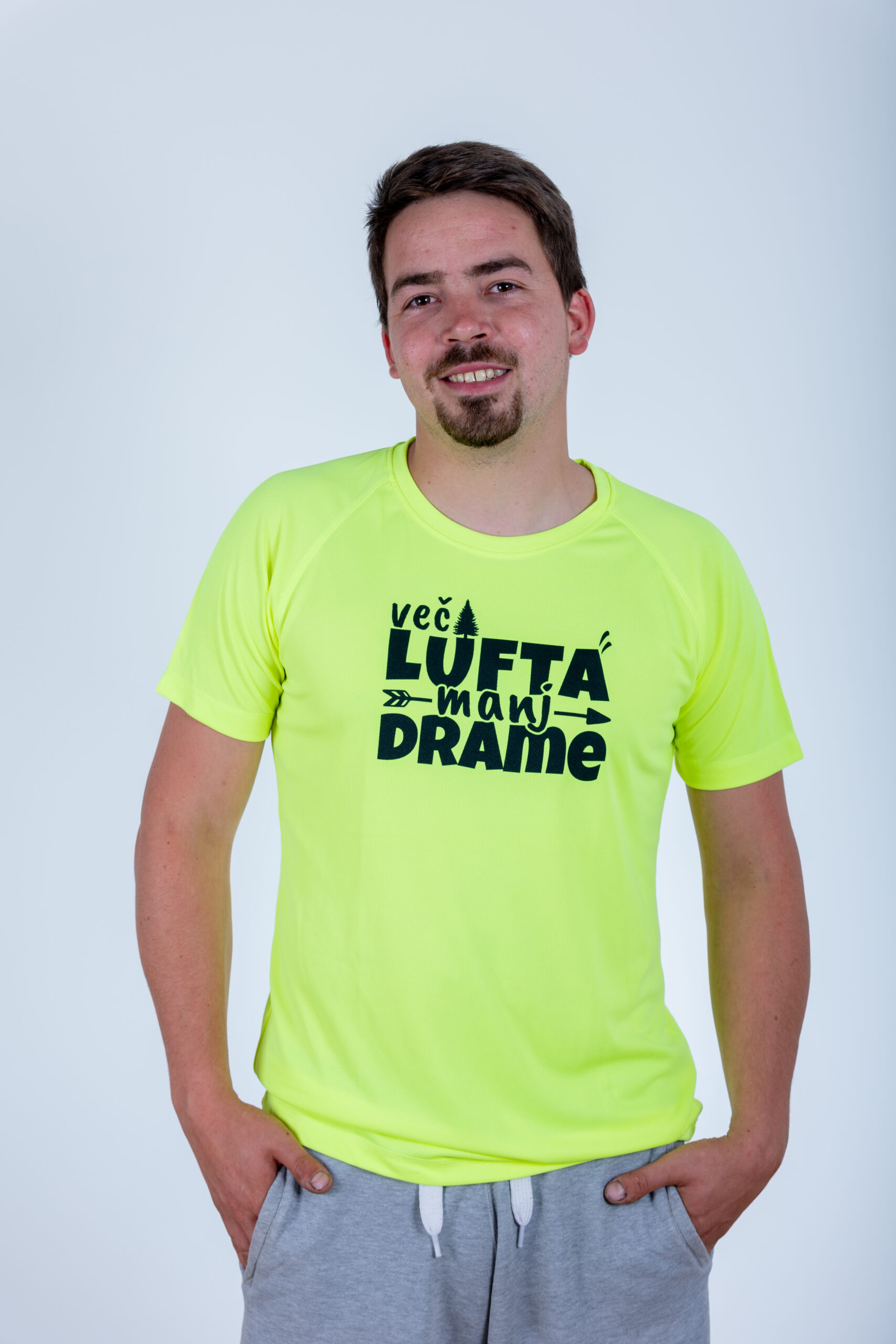 MOŠKA ACTIVE DRY ŠPORTNA MAJICA - VEČ LUFTA MANJ DRAME