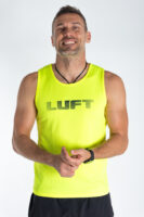 MOŠKA ACTIVE DRY ŠPORTNA MAJICA - BREZ ROKAV RUMENA