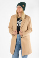 LUFT Flow pletena kapa zelena