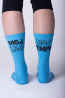 Moj lajf, moj tempo multisport nogavice, modre