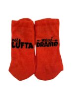 Več lufta, manj drame multisport nogavice, oranžne