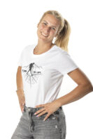 Ženska majica Casual, Pejmo na luft, baby bela
