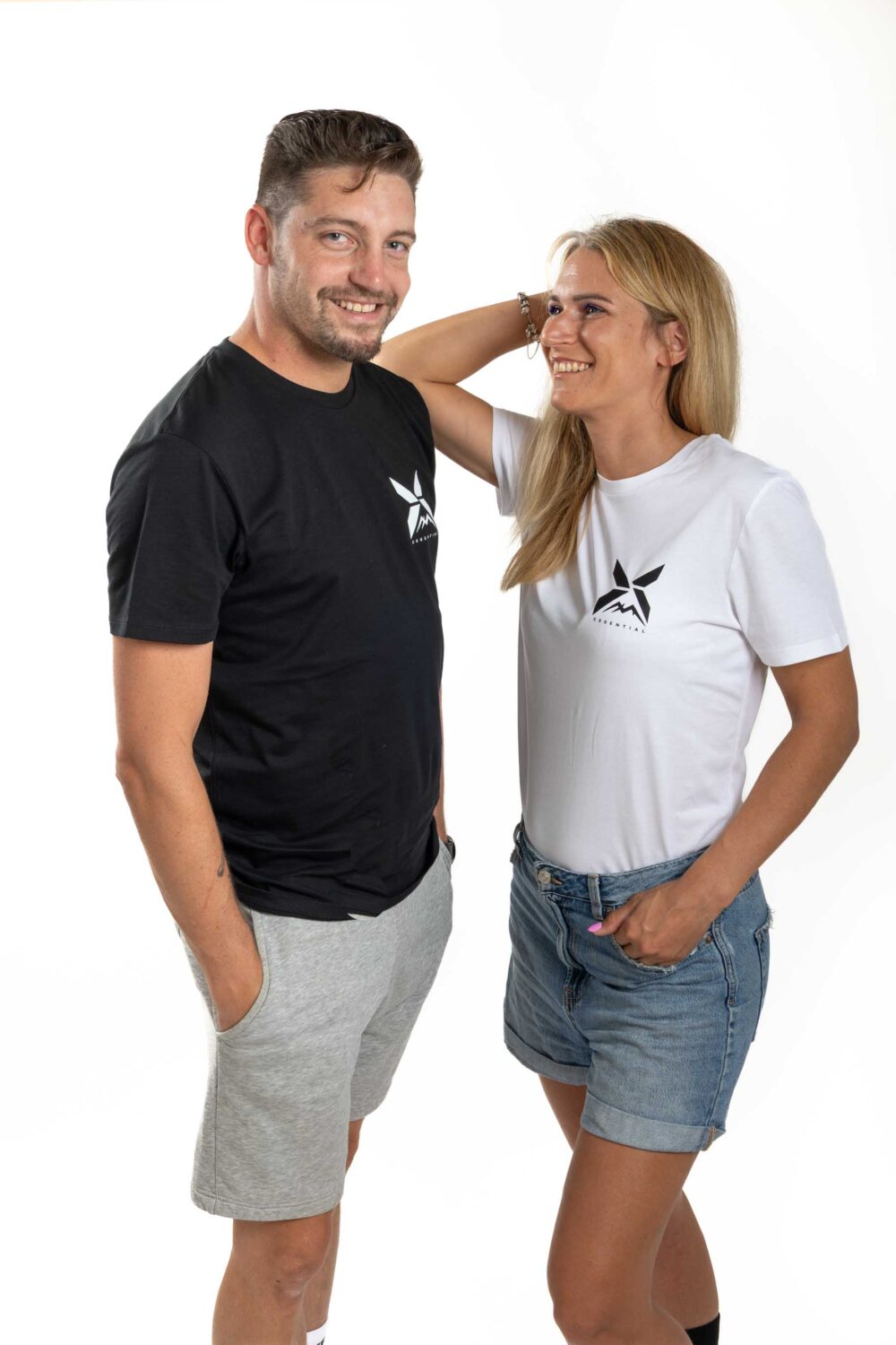 Luft ESSENTIAL majica- bela ( Unisex)
