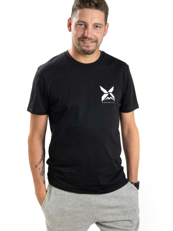 Luft ESSENTIAL majica- črna (unisex)